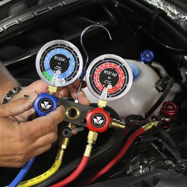 2-Wege Monteurhilfe für R1234yf mit Schläuchen, Mastercool 83272