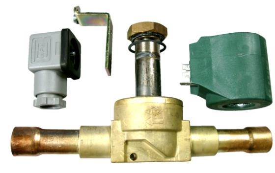 Magnetventil Honeywell, MS165S, Lötanschluss 16 mm ODF, komplett
