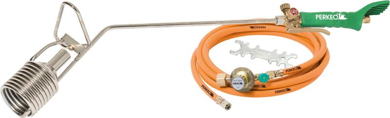 PERKEO Aufschweißbrenner-Set M2 TURBO DRACHENFLÜGEL, Rohrlänge 460mm, Schlauchlänge 5m