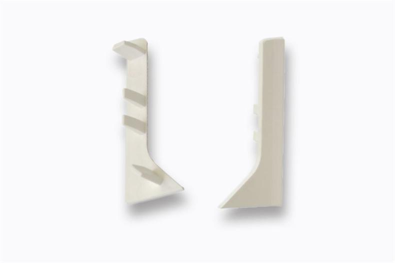 Endkappe fur Sockelleiste PVC - RAL 9010 - links