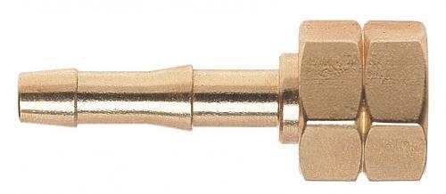 PERKEO Schlauchverschraubung mit Linksgewinde, G1/2" LH/Tülle Ø6