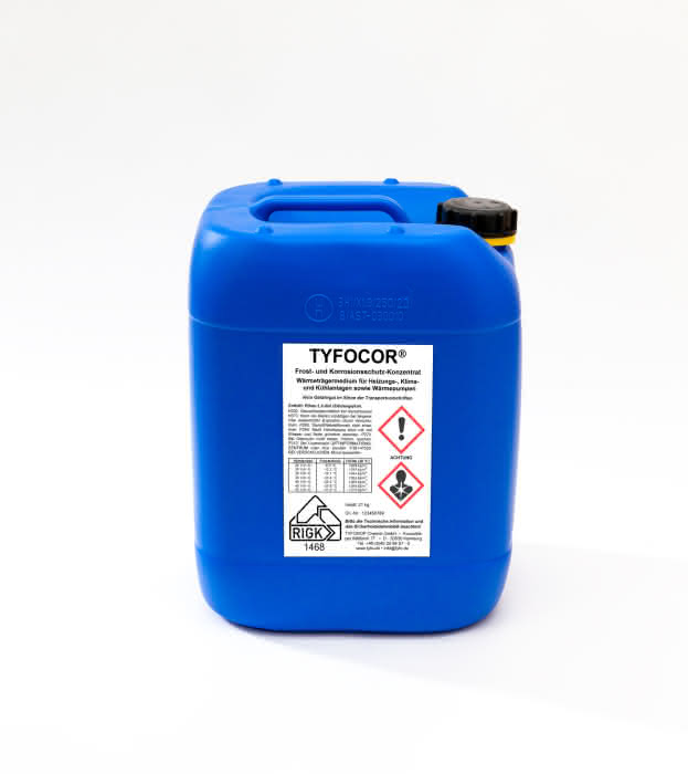 TYFOCOR Frostschutz und Korrosionschutzmittel Antifrogen Inhalt ca. 20,4 Liter, 23kg Kanister - Preis pro kg