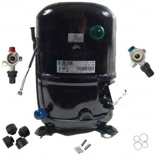 Verdichter Tecumseh TFH4518Y (POE), HBP - R134a, 400V/3F/50Hz, Rotalock- nicht lieferbar, ersetzt durch FH4518Y-XG