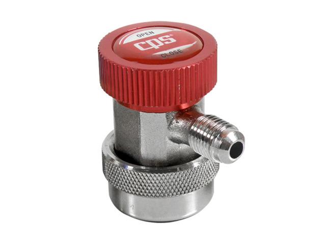 CPS Adapter QCH14P R134A KfZ-Schnellkupplung R134A HD Rot