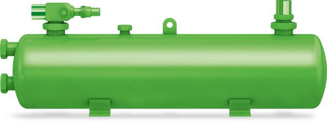 BITZER Sammler F 152 H Flüssigkeitsammler liegend 15L