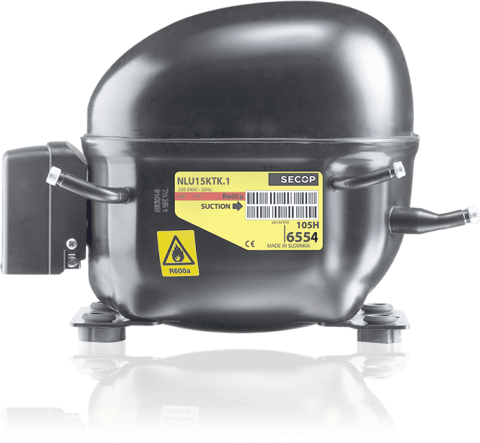 Kompressor SECOP / Danfoss NF7MLX, MBP - R404a/R507, 220-240V