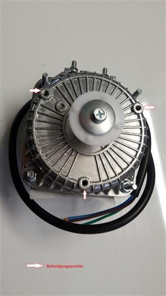 Lüftermotor Universal, Leistung/Strom 16/70 W, 0.43 A