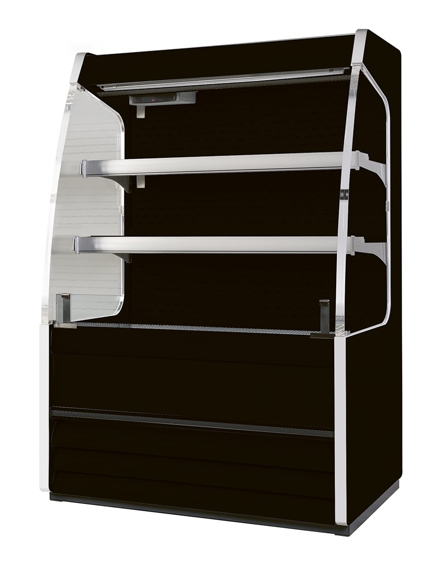 Nordcap Impuls-Wandkühlregal Nordcap MERCURY 071 H 1424 M1 BLACK