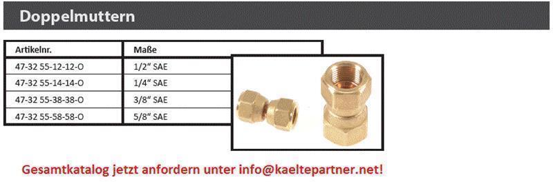 Doppelmutter 3/8" SAE