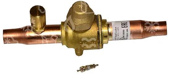 Danfoss Kubelabsperrventil GBCH 10s AP, 10 mm ODF lötbar, 90 BAR, Füllanschluss