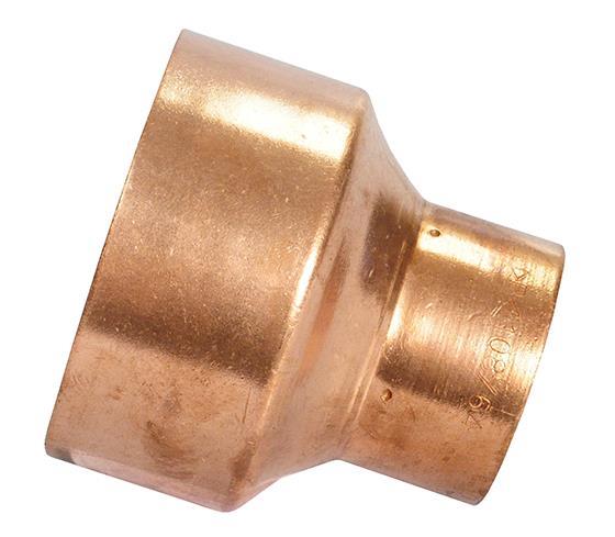 Kupfer Reduziermuffe i/i 108 - 64 mm, 5240