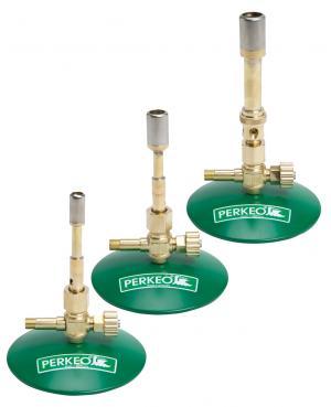 PERKEO Propan Bunsenbrenner, feststehend, Ø 17mm Flammen