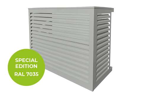 Schutzgehäuse Aluminium lackiert - Large, 1100X550-700X950MM