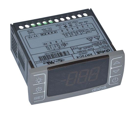 Elektronische Steuerung Dixell / Copeland XR 72 CX-0N0C8, 12 V, 16+8 A, Schalttafeleinbau