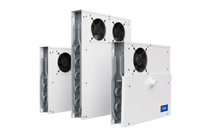 Roller VM 3 PLUS Ventilatorluftkühler für Kühlmöbel 0014015, LA=4,5 mm, Luftvolumenstrom: 160 m³/h, ohne Abtauheizung