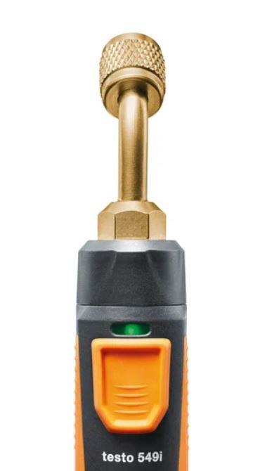 Hochdruckmessgerät Testo 549i gen. 2 bedient über Smartphone