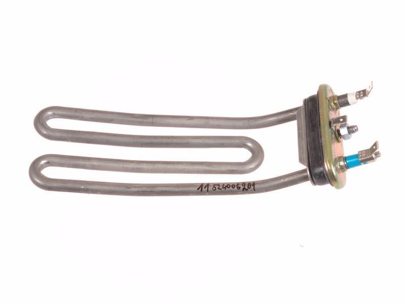 Heizkörper ARDO, 1950 W, l = 230 mm, Flansch mit Wärmeisolierung und zwei Ans