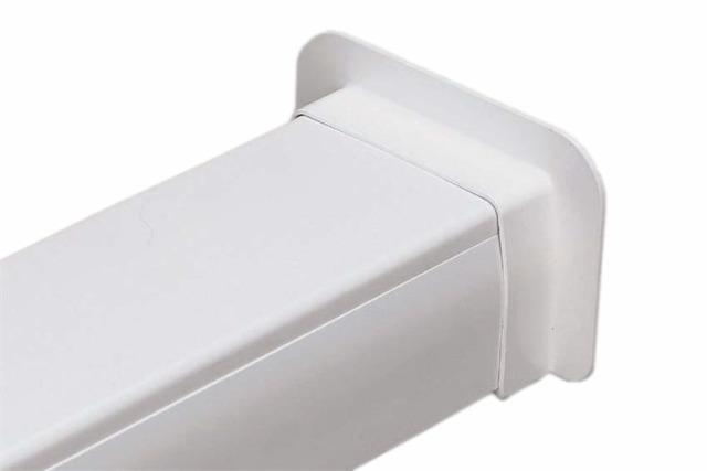 Optimal-Duct Wandanschluss OD-80 - RAL9003