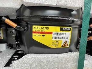 Verdichter Secop vollhermetisch Hubkolben KLF5.6 CND, M/LBP, 230V/50Hz