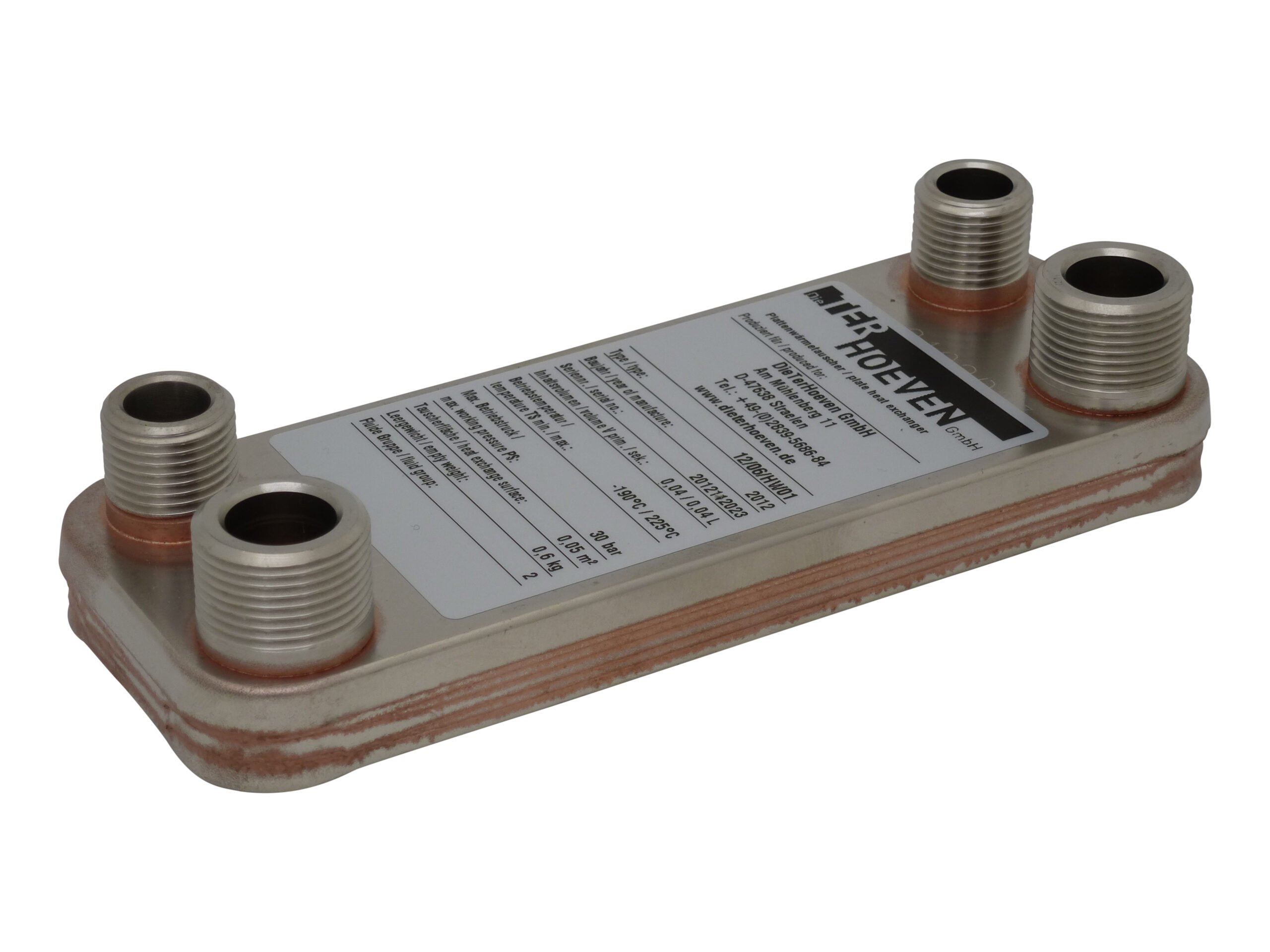 Plattenwärmetauscher DTH-12-06