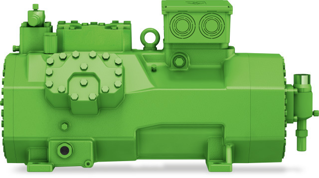 Bitzer halbhermetischer Hubkolbenverdichter Ecoline CO2 transkritisch CKHE5 6DTE-50K-40P