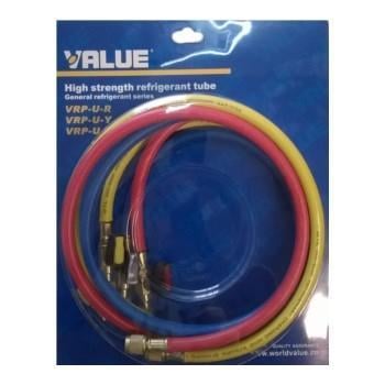 Füllschläuche Set Standard 3-180cm R1234yf – AUTO-KLIMA SCHLÄUCHE 