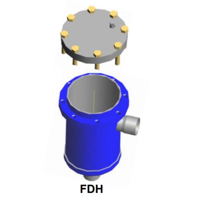 Alco FDH-487 880301 Filtertrocknergehäuse 7/8" 22mm Löt für 1 x Blockeinsatz