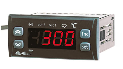 Eliwell IC917PID Kühlstellenregler IC1RDI0TMD300, NTC/PTC, 12Vac