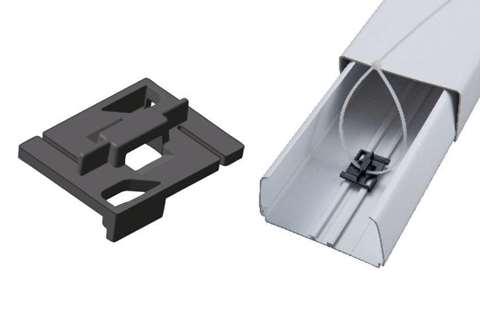 Spinfix (Fast-Clip) inkl. Kabelbinder – 100 Stück/set, Speediduct, CE.FCLIP-1