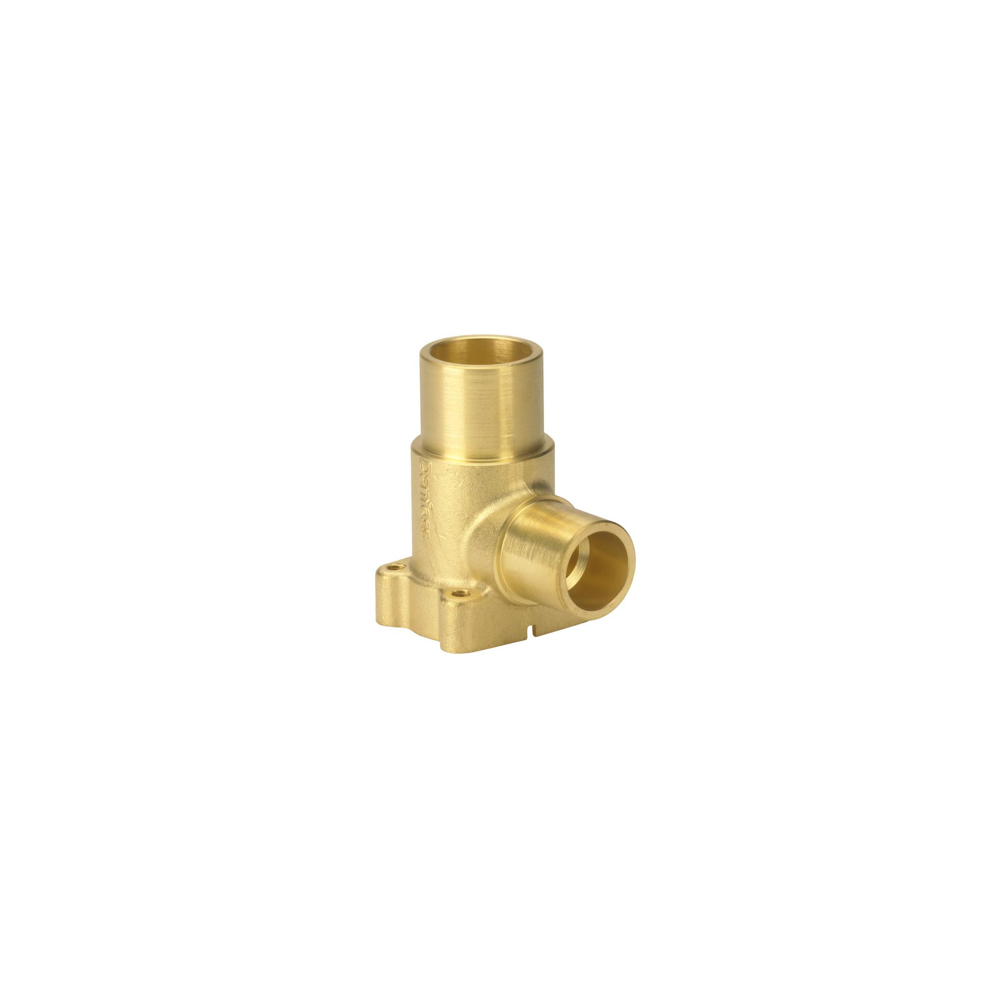 Thermostatisches Expansionsventil Unterteil Danfoss TE5, Eckversion Eintritt, Austritt 16x22 mm