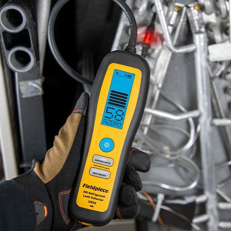 Kältemittel- Lecksuchgerät mit beheizter Diode DR58EU FIELDPIECE