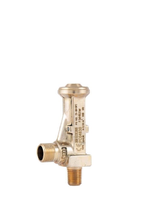 Sicherheitsventil CASTEL 3061E/2C1200, Bördel, 1/4" NPT, 3/8" G, 120,0 bar