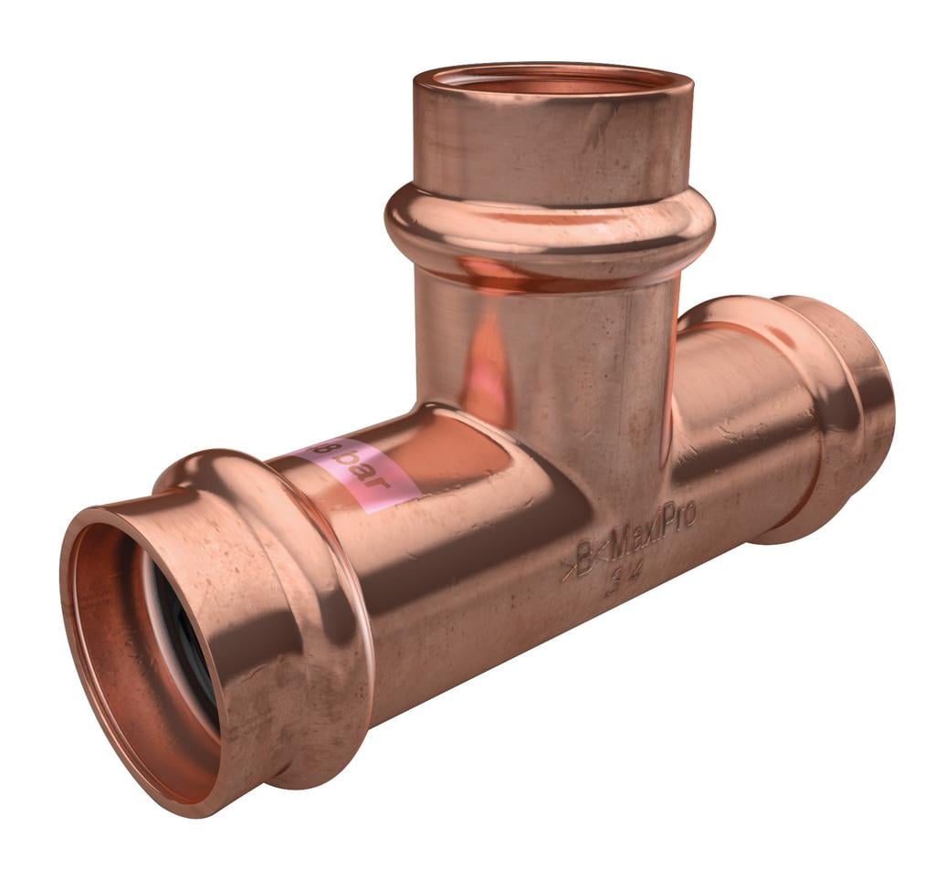 Conex MaxiPro T-Stück 8mm MPM5T 008080801 Kupfer-Press T-Stück metrisch (VPE=3St.)