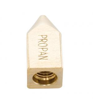 PERKEO Propan Hochleistungs Lötkolben-Gasdüse, 0,28 mm-Düsenbohrung