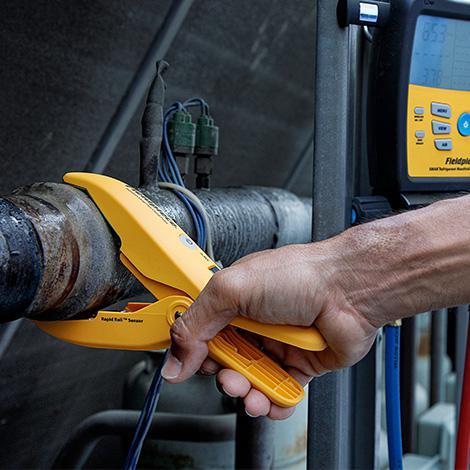 Job Link® System Premium Rohrklemmensonde für große Rohrdurchmesser (3/4 Zoll bis 4 1/8 Zoll) JL3LC FIELDPIECE