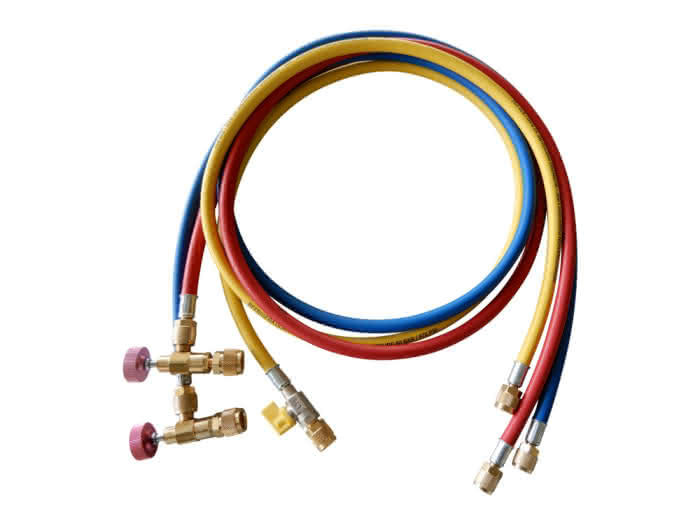 Refco 4688596 Füllschlauchset mit 3 Schläuchen CCL-60-A-38410