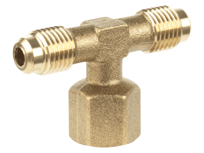 Refco 4687845 Einschraub T-Stück mit O-Ring Anschlüsse:3 x 1/4" SAE