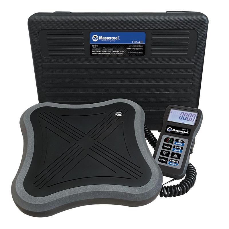 Kältemittelwaage Accu-Charge II Schwarz - programmierbar bis zu 110 kg