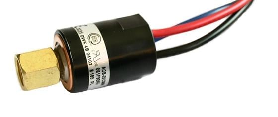 Druckschalter mini DANFOSS, ACB, Hochdruck, 21 - 28 [bar], auto, SPDT, Bördelung 1/4" SAE