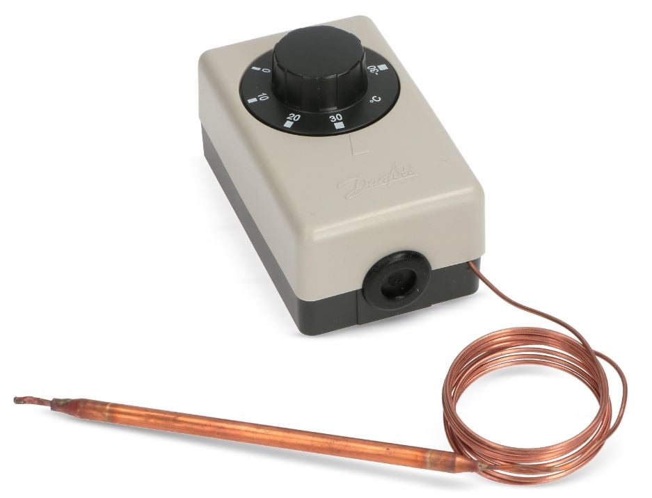 Differenzthermostat DANFOSS UT 72, 060H1701, -30°/+30°C, Kapillarrohr 2000 mm, Fühler 119 mm