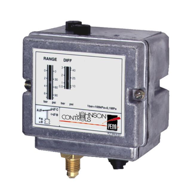 Penn Pressostat P77AAA-9351 Druckschalter HD IP54 3,5-21 bar Bördel