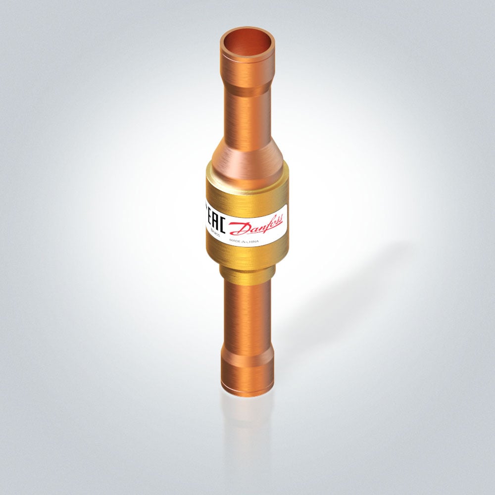 Danfoss Rückschlagventil NRV16S V2 020B1018, 16 mm 5/8" Lötanschluss, max. 49 bar