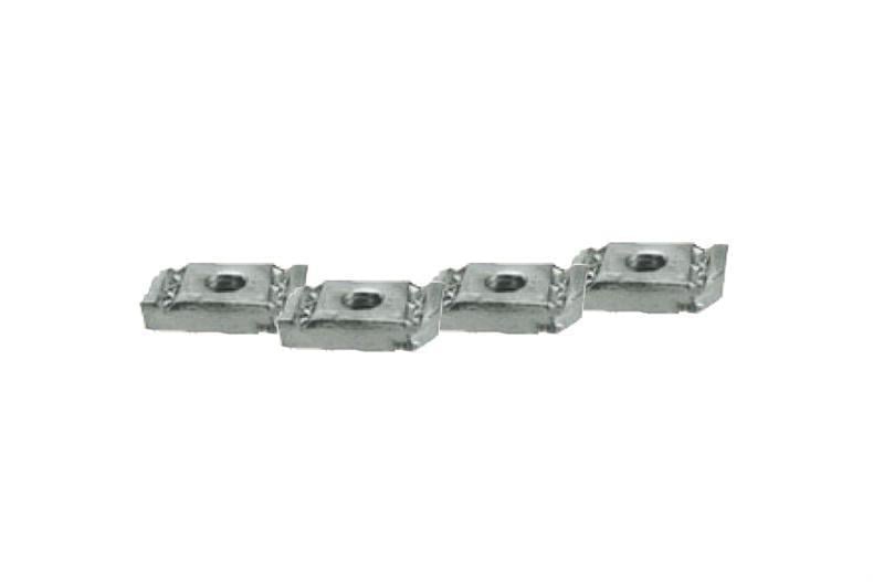 M8 Montageplatte für Profil 41x41 mm 1 Stk.