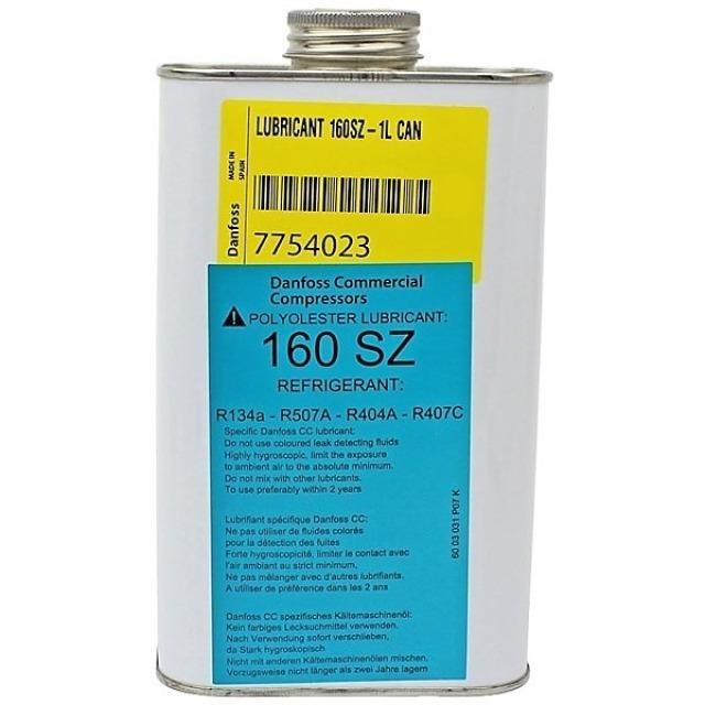 Verdichteröl Danfoss 160SZ (POE), 1 L Flasche für Maneurop SZ, MFZ, LFZ