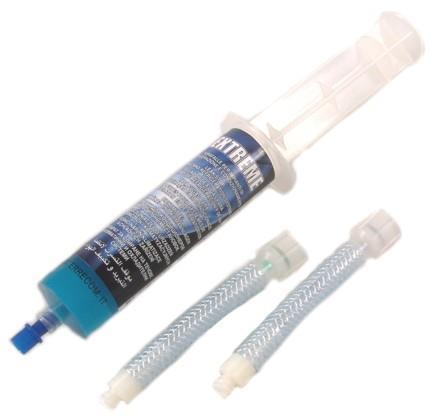 Errecom Extreme 60 ml, Dichtmittel für Kälte- und Klimaanlagen inkl. 1/4" & 5/16" Flex Adapter, kompatibel mit FCKW, HFCKW, HFKW