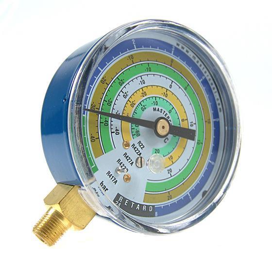 Ersatz Manometer LP Niederdruck 80mm - R22-422A-427A-422D-417A