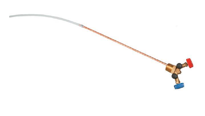Ventil für Kältemittelflaschen W2-WR10K-TPED/47 WIGAM RF2-1/4"