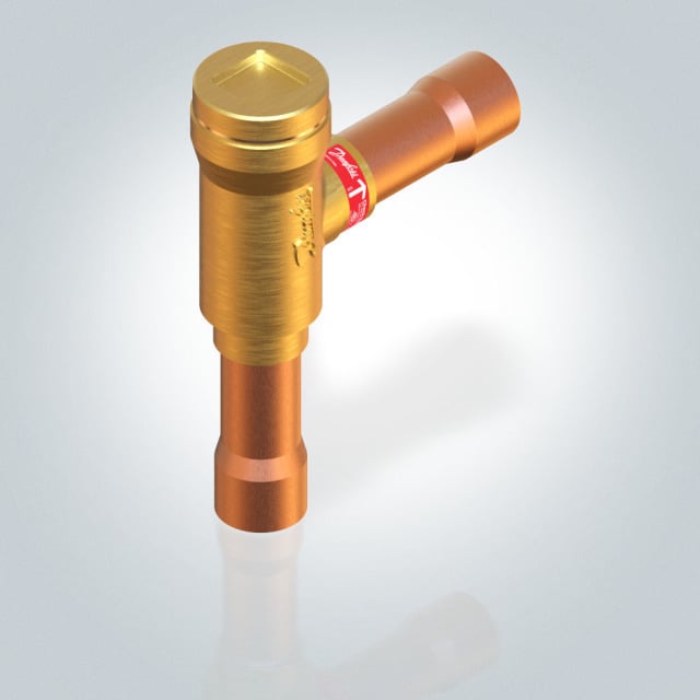 Danfoss Rückschlagventil NRV22S E 020-3055, Eckausführung 28mm Löt