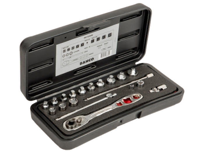 Bahco R6725MK Werkzeugsatz für Kältetechnik 1/4" Metrisch 19-teilig