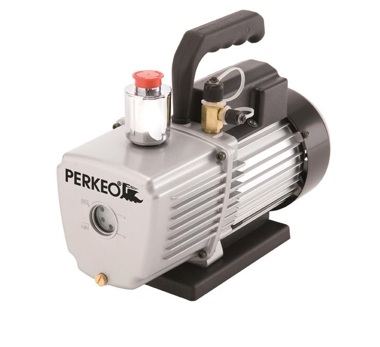 PERKEO 2-stufige Hochvakuumpumpe V45 für A1, A2 und A2L (außer NH3), 45 l/min